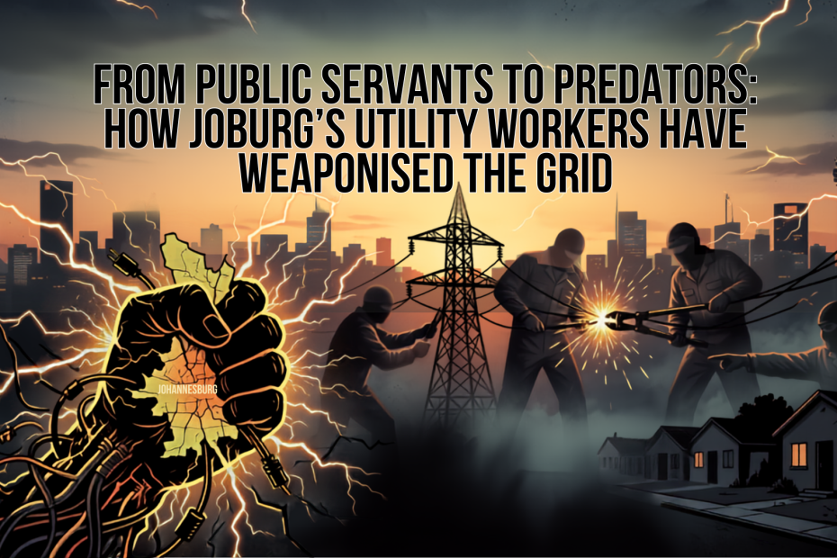 From Public Servants to Predators: How Joburg’s Utility Workers Have Weaponised The Grid 1 From Public Servants to Predators